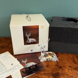 Swarovski Crystal 1994 The Kudo Annual Edition Inspiration Africa Figurine Box P